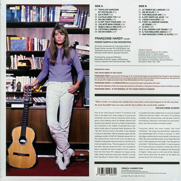 Francoise Hardy - Tous Les Garcons Et Les Filles (+7 bonus tracks) (180g)