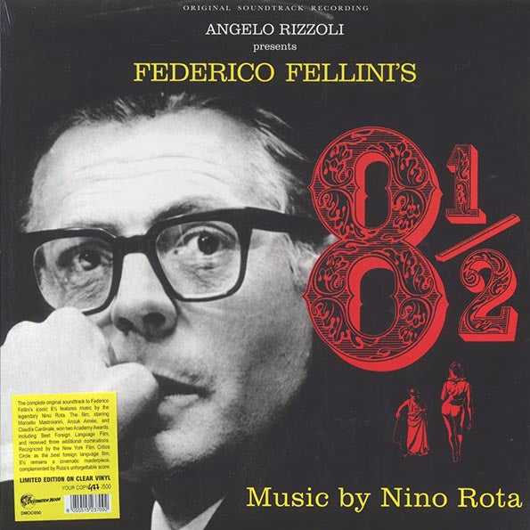 Nino Rota - Federico Fellini's 8 And A Half (ltd. 500 copies made) (clear vinyl)