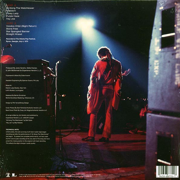 Jimi Hendrix Experience - Freedom: Atlanta Pop Festival (ltd. ed.) (red/white/blue vinyl)