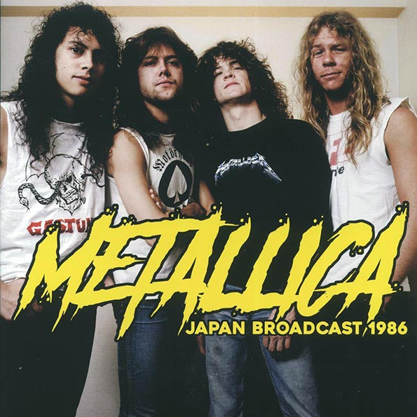 Metallica - Japan Broadcast 1986 (2xLP) (yellow vinyl)