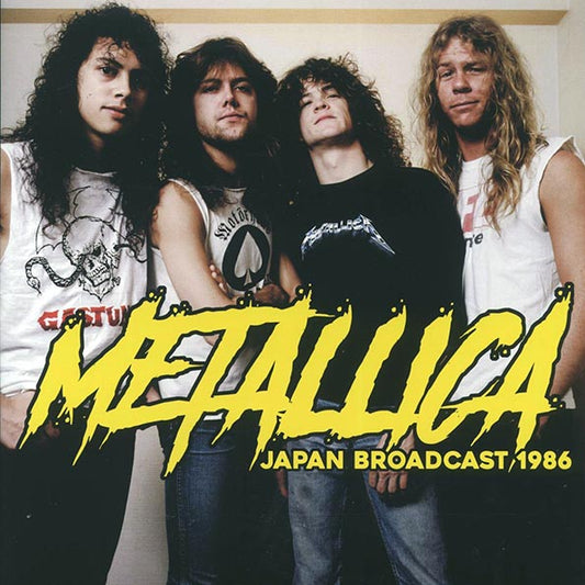 Metallica - Japan Broadcast 1986 (2xLP) (yellow vinyl)