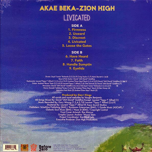 Akae Beka (Vaughn Benjamin/Midnite) - Livicated (Zion High)