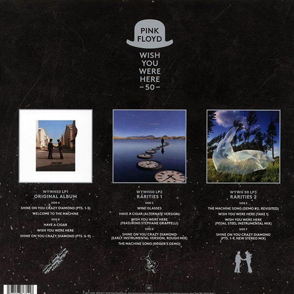 Pink Floyd - Wish You Were Here 50th Anniversary Box Set (50th Anniv. Ed.) (3xLP) (box set) (remastered)