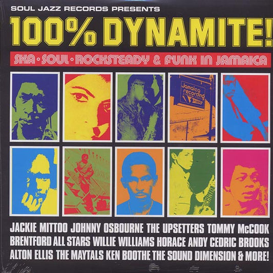 Johnny Osbourne, Cedric Brooks, The Maytals, Alton Ellis, Willie Williams, The Upsetters, Etc. - 100% Dynamite! (2xLP)