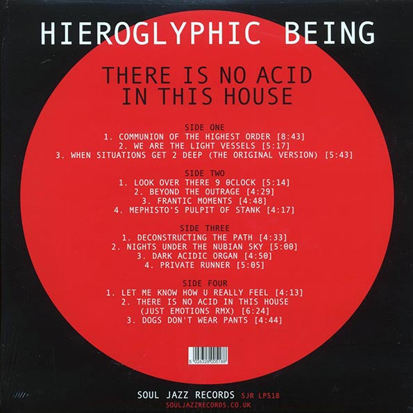 Hieroglyphic Being - There Is No Acid In This House (2xLP)