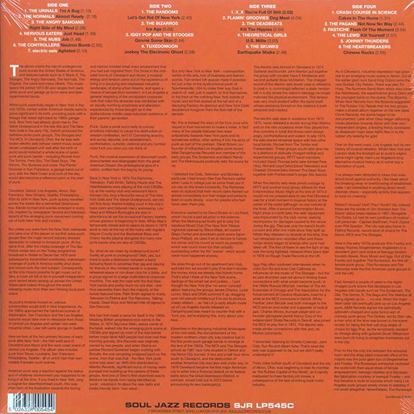 Various - Punk 45: Underground Punk In The United States Of America, 1973-1980 Volume 1 (ltd. ed.) (2xLP) (orange vinyl)