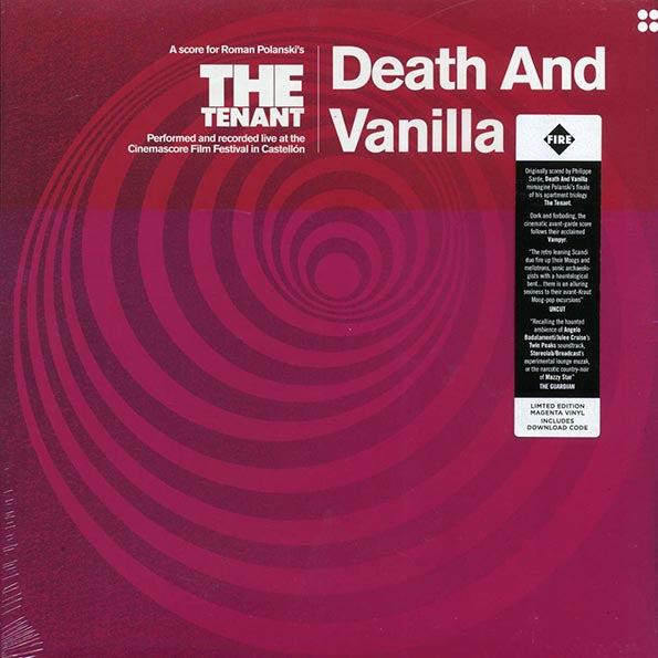 Death And Vanilla - A Score For Roman Polanski's The Tenant (ltd. ed.) (magenta vinyl)