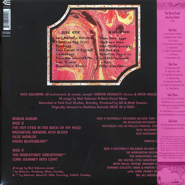 The Bevis Frond - Any Gas Faster (2xLP)
