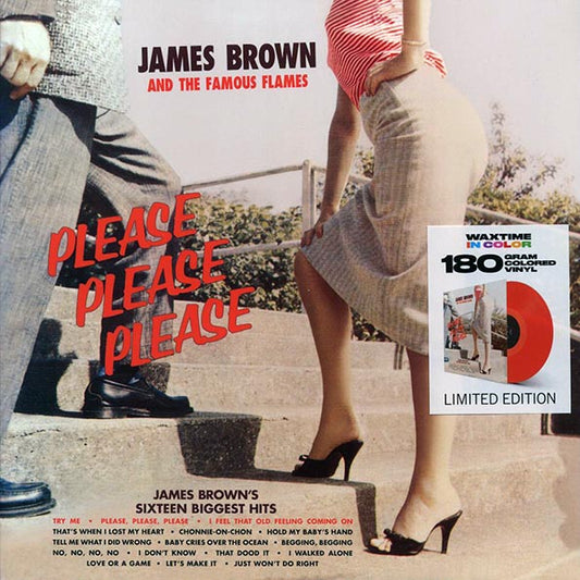 James Brown & The Famous Flames - Please, Please, Please (+bonus track) (ltd. ed.) (180g) (red vinyl)