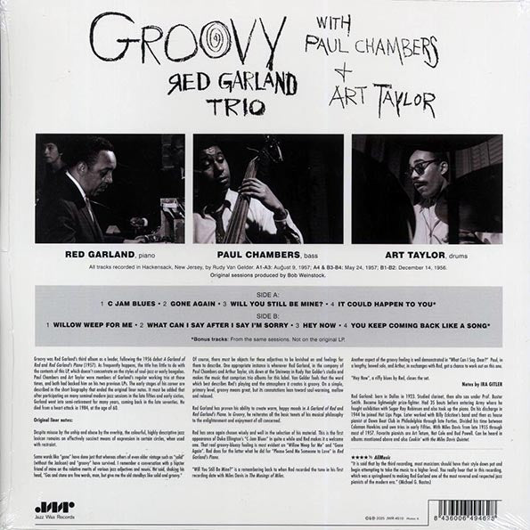 Red Garland Trio - Groovy (+2 bonus tracks) (ltd. ed.) (180g)