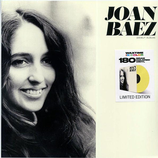 Joan Baez - Joan Baez (Debut Album) (+2 bonus tracks) (ltd. ed.) (yellow vinyl)