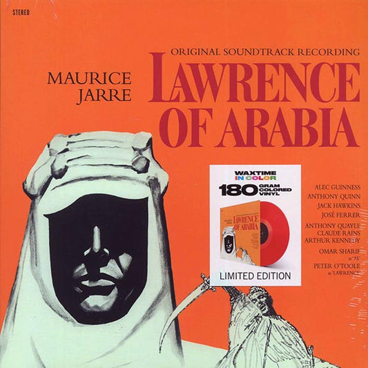 Maurice Jarre - Lawrence Of Arabia: Original Soundtrack Recording (ltd. ed.) (180g) (red vinyl)