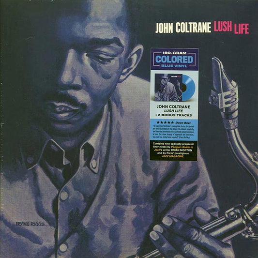 John Coltrane - Lush Life (+2 bonus tracks) (ltd. ed.) (180g) (blue vinyl)