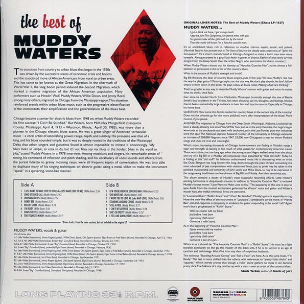 Muddy Waters - The Best Of Muddy Waters (+4 bonus tracks) (ltd. ed.) (180g) (brown vinyl)