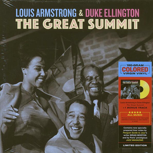 Louis Armstrong, Duke Ellington - The Great Summit (+bonus track) (ltd. ed.) (180g) (yellow vinyl)