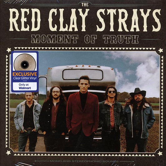 The Red Clay Strays - Moment Of Truth (clear glitter vinyl)