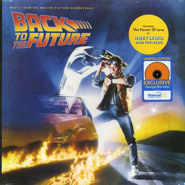 Huey Lewis & The News, Etta James, Eric Clapton, Etc. - Back To The Future: Music From The Motion Picture Soundtrack (orange vinyl)