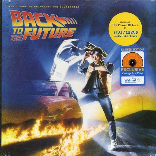 Huey Lewis & The News, Etta James, Eric Clapton, Etc. - Back To The Future: Music From The Motion Picture Soundtrack (orange vinyl)