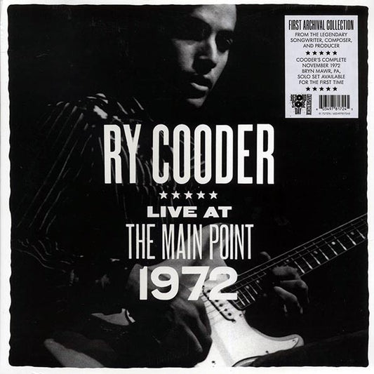 Ry Cooder - Live At The Main Point 1972 (RSD 2025)