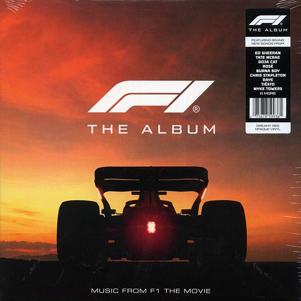 Ed Sheeran, Burna Boy, Chris Stapleton, Etc. - F1 The Album: Music From F1 The Movie (red vinyl)