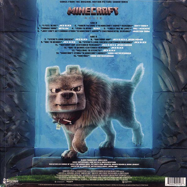 Various - A Minecraft Movie (Songs From The Original Motion Picture Soundtrack) (teal vinyl)