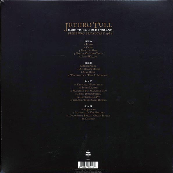 Jethro Tull - Hard Times Of Old England: Freiburg Broadcast 1982 (2xLP)