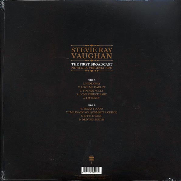 Stevie Ray Vaughan - The First Broadcast Norfolk Virginia 1980