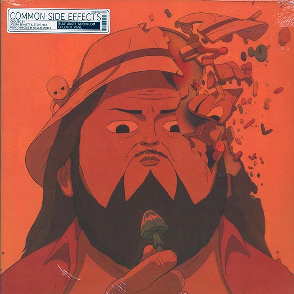 Nicolas Snyder - Common Side Effects: Adult Swim Original Series Soundtrack (2xLP) (blue angel mushroom vinyl)