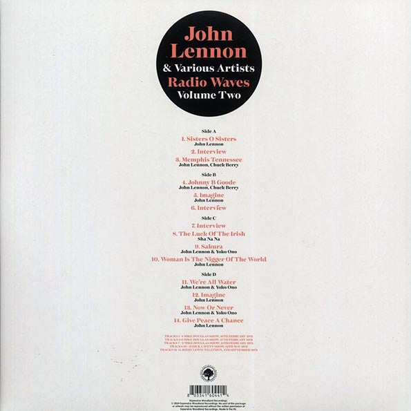 John Lennon, Various - Radio Waves Volume 2 (2xLP)