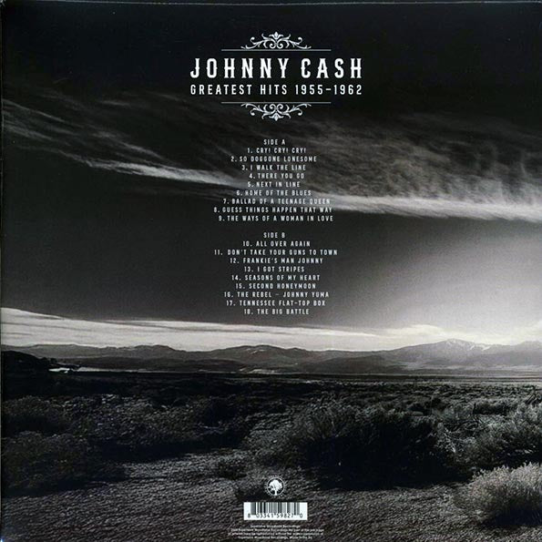 Johnny Cash - Greatest Hits 1955-1962 (ltd. ed.) (clear vinyl)