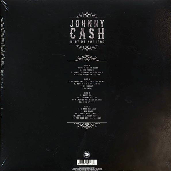 Johnny Cash - Bury Me Not 1996: Irving Plaza, New York, NY, July 9, 1976 (2xLP)