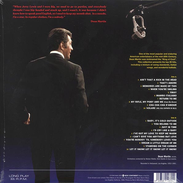 Dean Martin - Greatest Hits (20 tracks) (ltd. ed.) (180g) (red vinyl)
