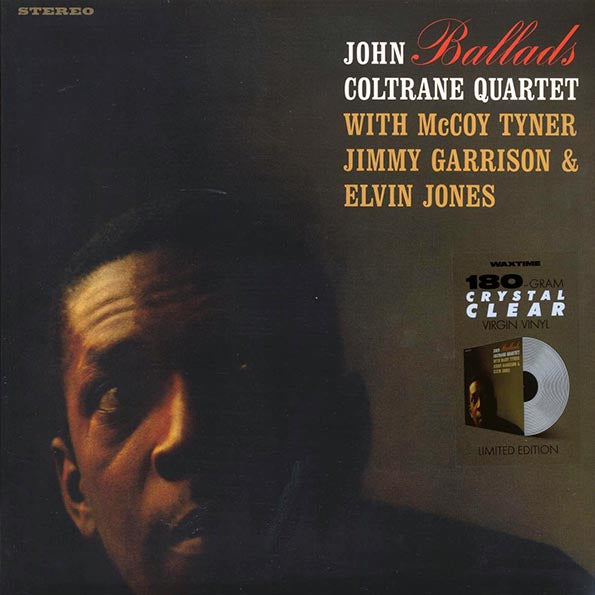 John Coltrane Quartet - Ballads (+4 bonus tracks) (ltd. ed.) (180g) (clear vinyl)