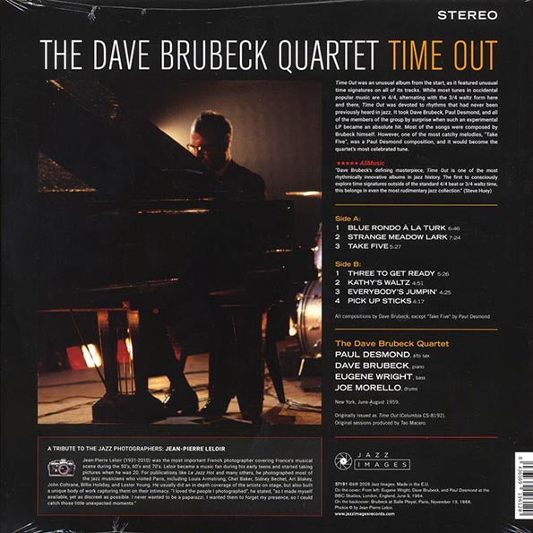 Dave Brubeck Quartet - Time Out (ltd. ed.) (180g) (yellow vinyl)