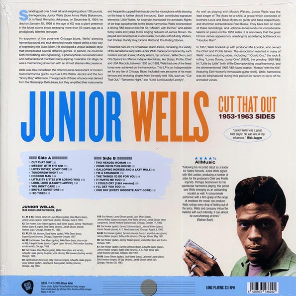Junior Wells - Cut That Out: 1953-1963 Sides (ltd. ed.) (180g)