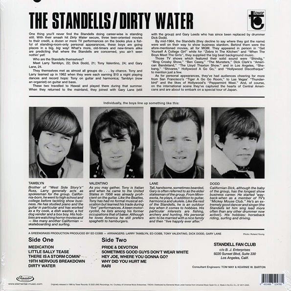 The Standells - Dirty Water (ltd. ed.) (180g)