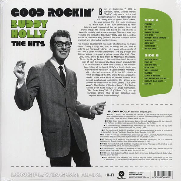 Buddy Holly - Good Rockin': The Hits (20 tracks) (ltd. ed.) (180g)