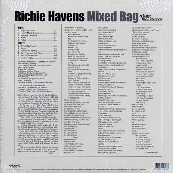 Richie Havens - Mixed Bag (ltd. ed.) (180g)