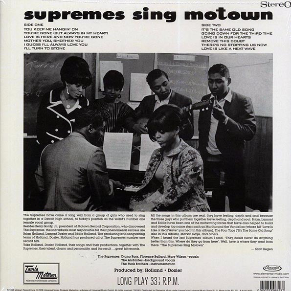 The Supremes - The Supremes Sing Motown (ltd. ed.) (180g)