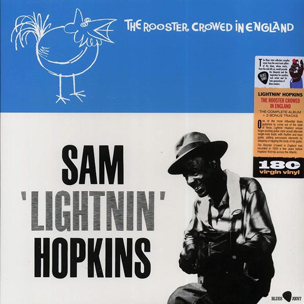 Lightnin' Hopkins - The Rooster Crowed in England (+2 bonus tracks) (ltd. ed.) (180g)