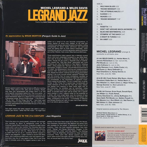 Michel Legrand, Miles Davis - Legrand Jazz (+bonus track) (ltd. ed.) (180g) (red vinyl)