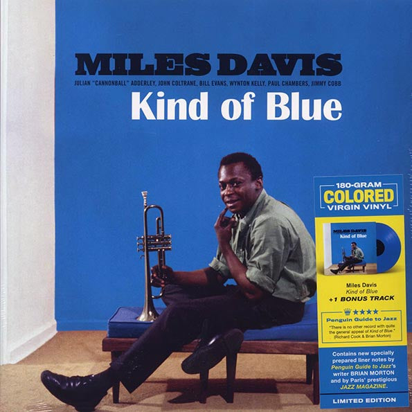 Miles Davis - Kind Of Blue (+bonus track) (ltd. ed.) (180g) (blue vinyl)