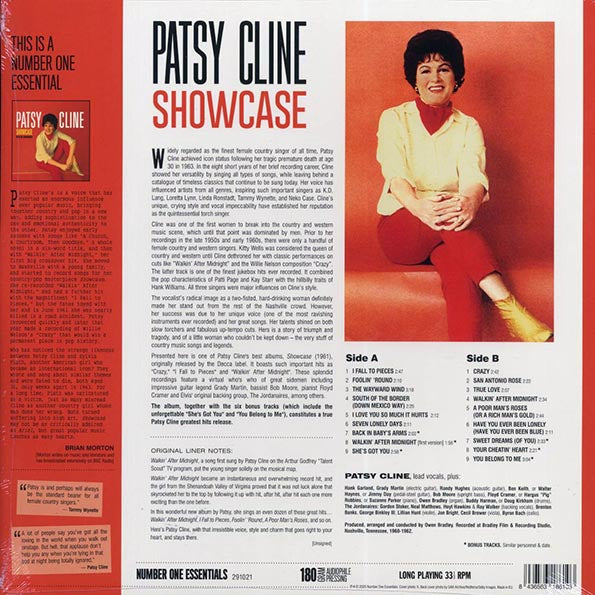 Patsy Cline - Showcase (+6 bonus tracks) (ltd. ed.) (180g)