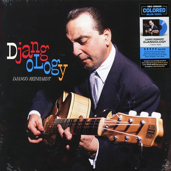 Django Reinhardt - Djangology (+4 bonus tracks) (ltd. ed.) (180g) (blue vinyl)