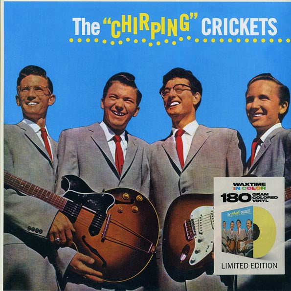 The Crickets - The Chirping Crickets (+4 bonus tracks) (ltd. ed.) (180g) (yellow vinyl)