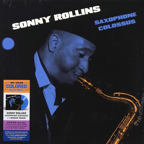 Sonny Rollins - Saxophone Colossus (+bonus track) (ltd. ed.) (180g) (blue vinyl)