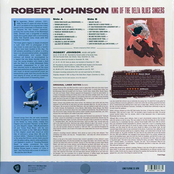Robert Johnson - King Of The Delta Blues Singers (ltd. ed.) (180g)