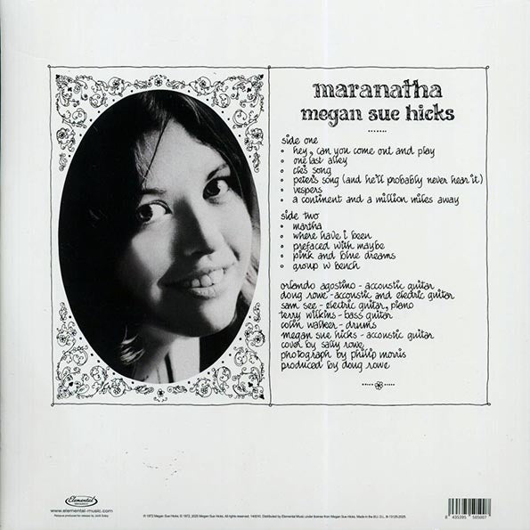Megan Sue Hicks - Maranatha (ltd. ed.) (180g)