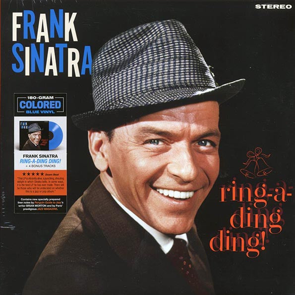 Frank Sinatra - Ring-A-Ding Ding! (+4 bonus tracks) (ltd. ed.) (180g) (blue vinyl)
