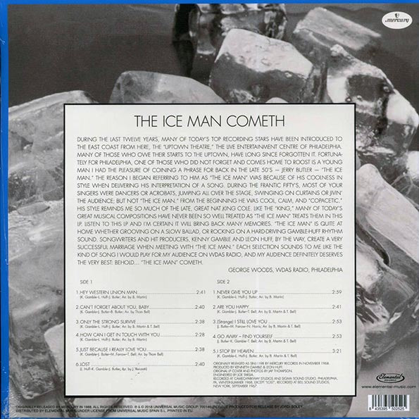 Jerry Butler - The Ice Man Cometh (ltd. ed.) (180g)